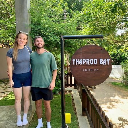 Thaproo Bay Hiriketiya Bed & Breakfast Диквела Екстериор снимка