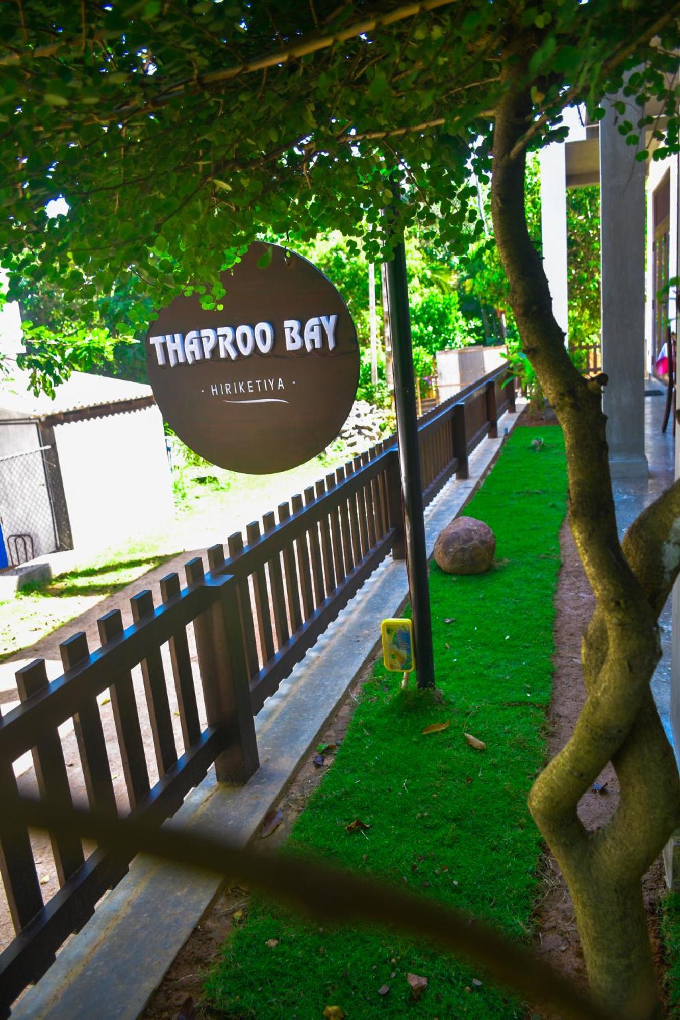 Thaproo Bay Hiriketiya Bed & Breakfast Диквела Екстериор снимка